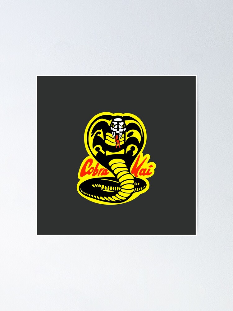 cobra-kai-cobra-kai-original-logo-poster-for-sale-by-beltaz20-redbubble