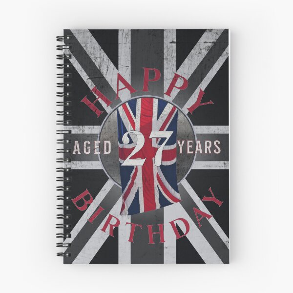 Item preview, Happy Birthday aged 27 Years - 27th Birthday designed and sold by ALesterDesign.