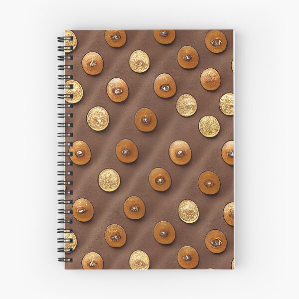 Item preview, LEATHER AND GOLD BUTTONS designed and sold by JLBRAVO.