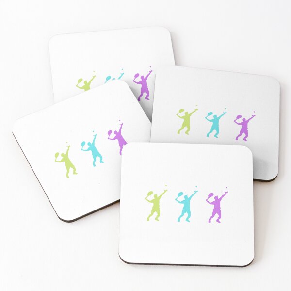 Item preview, Colorful Tennis - Colorful Tennis Player designed and sold by TieBreak-Tennis.