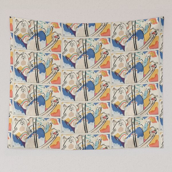 Item preview, Wassily Kandinsky Der Blaue Reiter 1914 | Wassily Kandinsky Paintings   designed and sold by TeeARTHY.