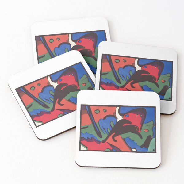 Item preview, Der Blaue Reiter (The Blue Rider) (1912) | Wassily Kandinsky Paintings  | Wassily Kandinsky abstract art designed and sold by TeeARTHY.