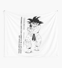 Goku - Can't Die Wall Tapestry