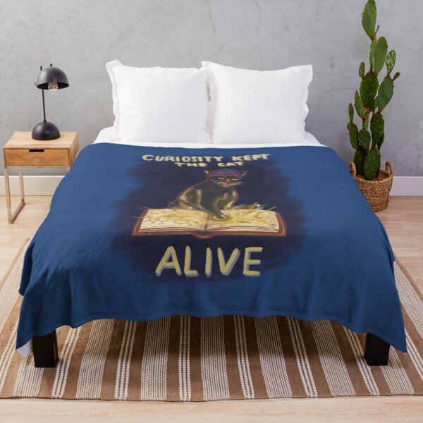 Item preview, Curiosity Kept the Cat Alive designed and sold by Danielle Seay.