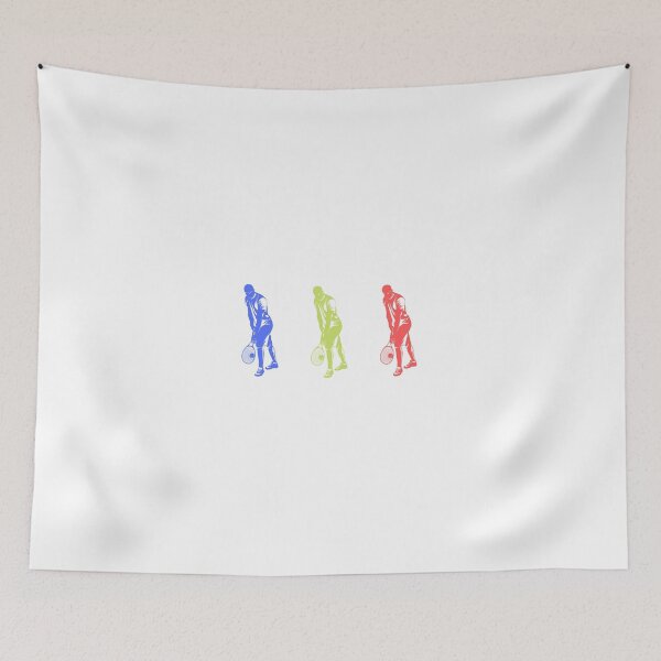 Item preview, Colorful Tennis - Colorful Tennis Player designed and sold by TieBreak-Tennis.
