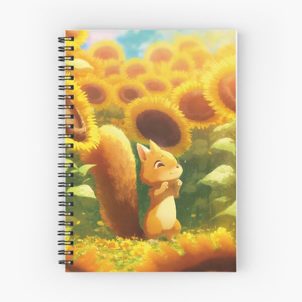 Item preview, Squirrel in sunflowerfields designed and sold by ai-miilk.