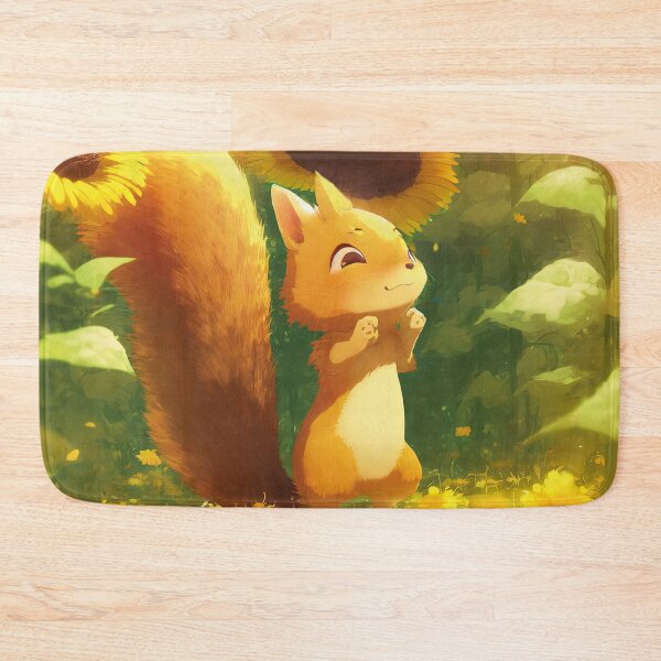 Item preview, Squirrel in sunflowerfields designed and sold by ai-miilk.
