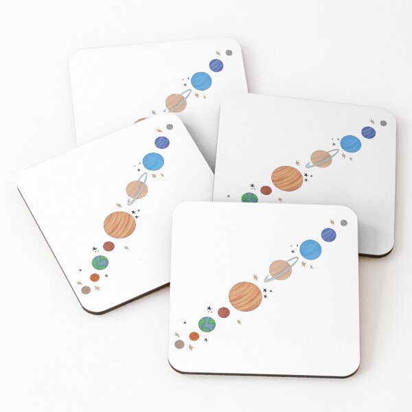 Item preview, Solar system space colored version  designed and sold by kymbohcreates.