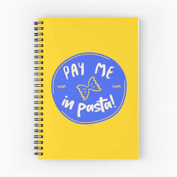 Item preview, Pay Me in Pasta! designed and sold by GrumpyFella.