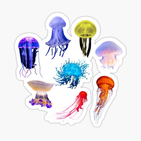 Spongebob Jellyfish Stickers for Sale, Free US Shipping