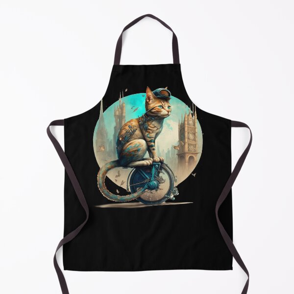 Item preview, Steampunk Cat 10 designed and sold by TheSamuraiCat.