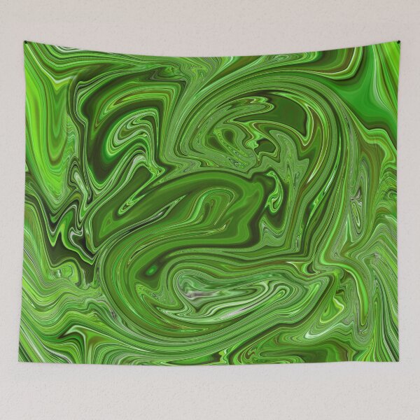 Item preview, Vivid and Abstract Clear Green Janzay Trending Marble Swirls / Mixture designed and sold by Janzay.