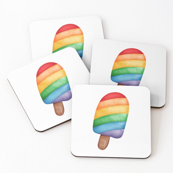Item preview, Pride LGBT rainbow ice cream designed and sold by TasimaDesign.