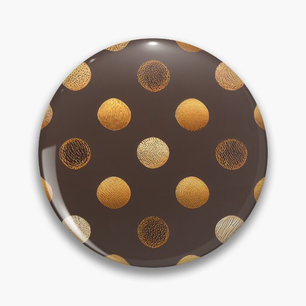 Item preview, GOLD AND BROWN DOTS VII designed and sold by JLBRAVO.