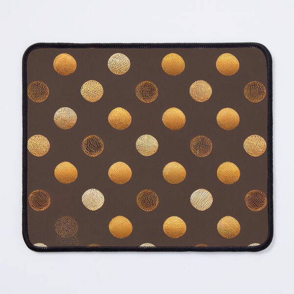 Item preview, GOLD AND BROWN DOTS VII designed and sold by JLBRAVO.