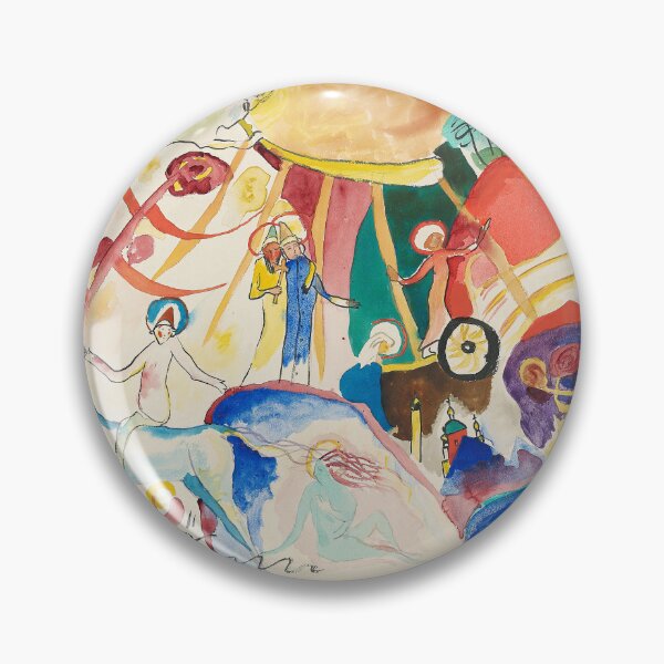 Artikelvorschau, Wassily Kandinsky Entwurf zu „Allerheiligen II (Komposition mit Heiligen) | Gemälde von Wassily Kandinsky entworfen und verkauft von TeeARTHY.