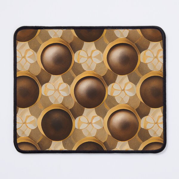 Item preview, GOLD AND BROWN DOTS VIII designed and sold by JLBRAVO.