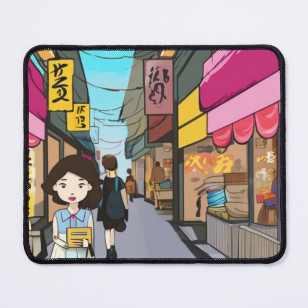 Item preview, Nagoya Street Vendors Japan- Cartoon Style designed and sold by DesignerKin.