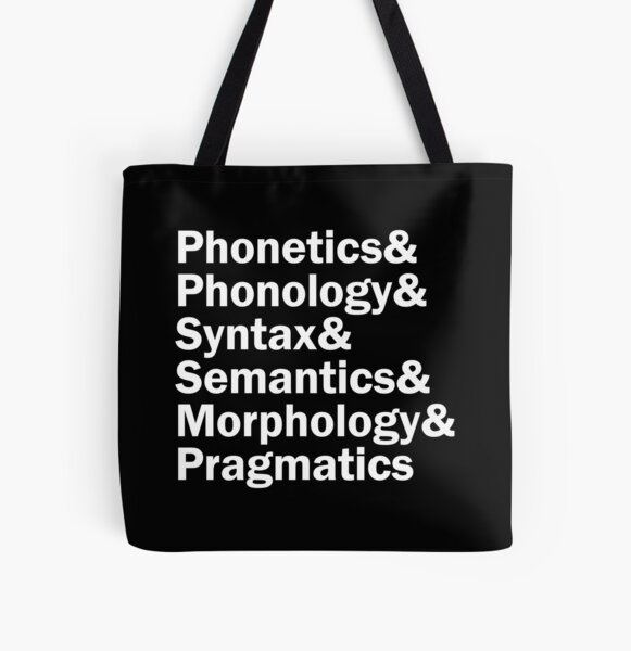 Item preview, Areas of Linguistics | White designed and sold by gembers.