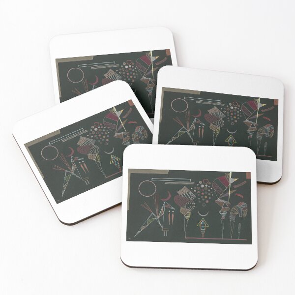 Item preview, Wassily Kandinsky Étude Pour ‘contrastes Réduits’ (1941)  | Wassily Kandinsky Paintings designed and sold by TeeARTHY.
