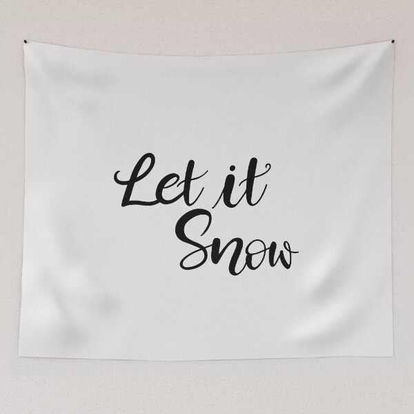 Item preview, let it snow designed and sold by Abeer Tahir.