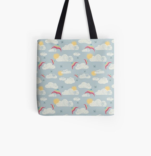 Lets go fly a kite! All Over Print Tote Bag