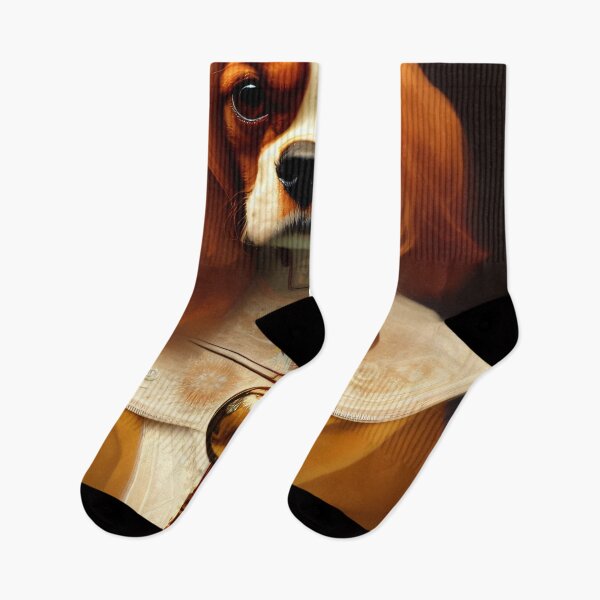Item preview, Portrait of a King Charles Spaniel dog Cavalier designed and sold by MrJuddart.