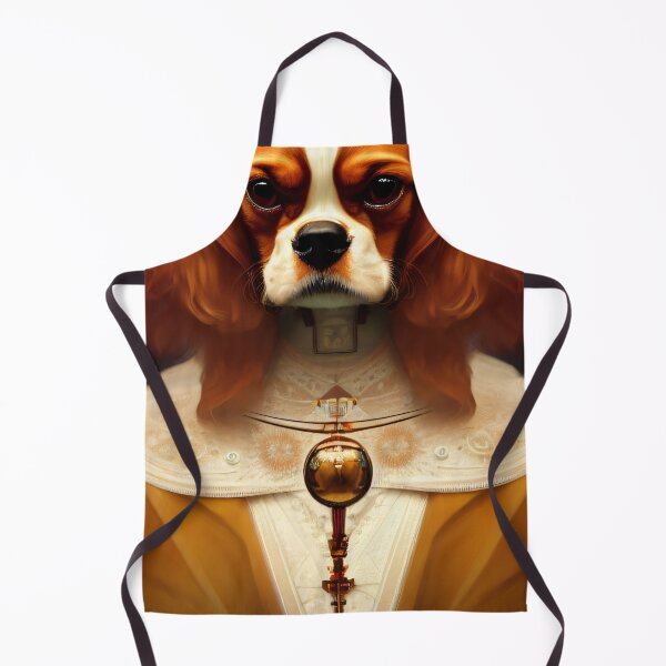 Item preview, Portrait of a King Charles Spaniel dog Cavalier designed and sold by MrJuddart.