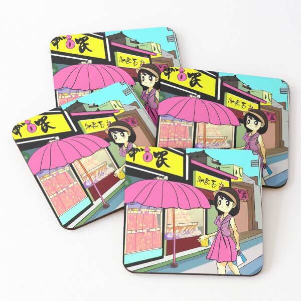 Item preview, Shopping in Shanghai - China Cartoon Style designed and sold by DesignerKin.