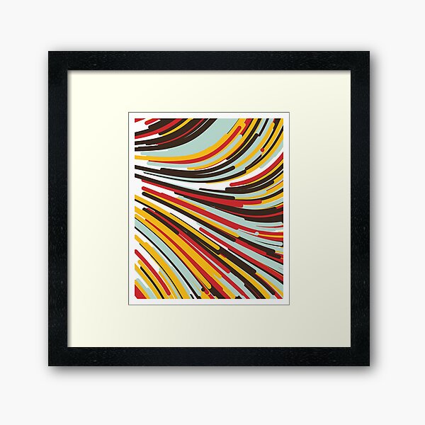 Item preview, Abstrat generative art canvas designed and sold by Er-os.