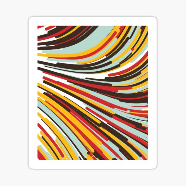 Item preview, Abstrat generative art canvas designed and sold by Er-os.