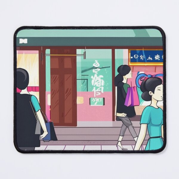 Item preview, Nagoya Street Vendors Japan- Cartoon Style designed and sold by DesignerKin.