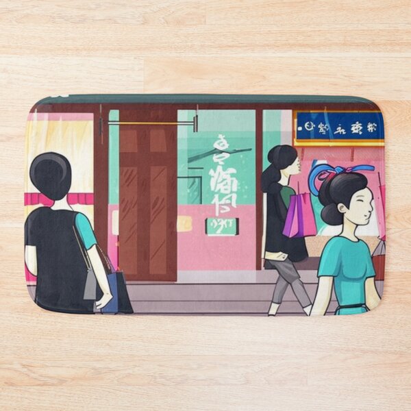 Item preview, Nagoya Street Vendors Japan- Cartoon Style designed and sold by DesignerKin.