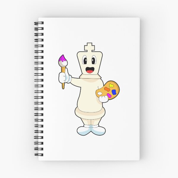 Item preview, Chess piece King Painter Paint brush designed and sold by Snabdesign84.