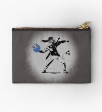 Throwing Bomb Flower Zipper Pouch
