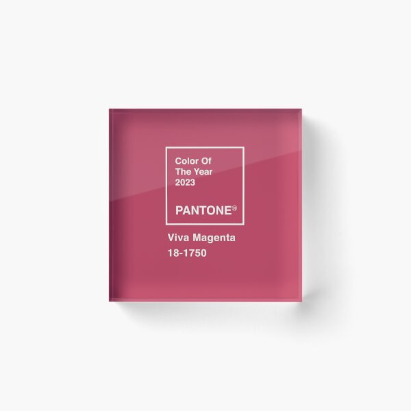 Pantone Color of the year 2023 Viva Magenta Greeting Card for Sale by  Sadaf F K.