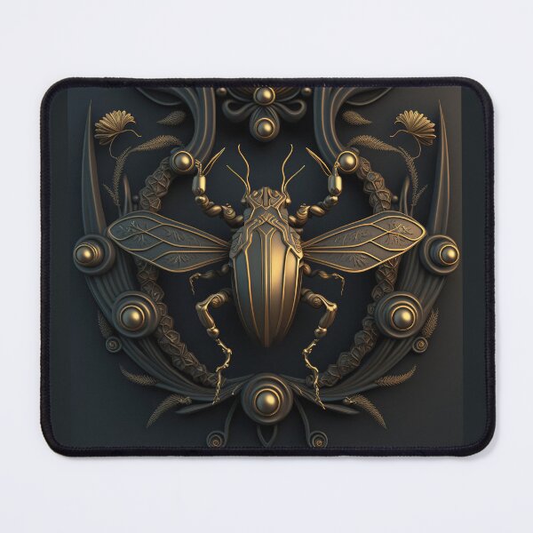 Item preview, Sacred Geometry Insectopedia Royal Art Deco Art designed and sold by artelligens.