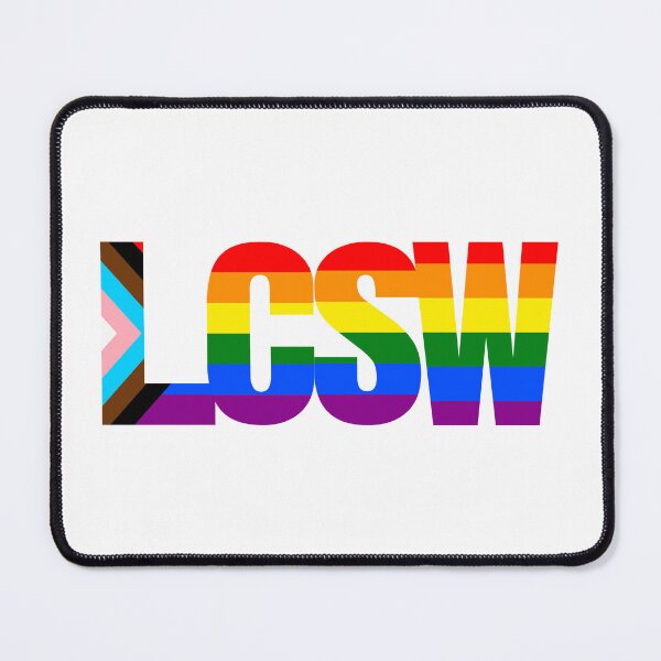 Item preview, Queer LCSW designed and sold by holyqueerit.