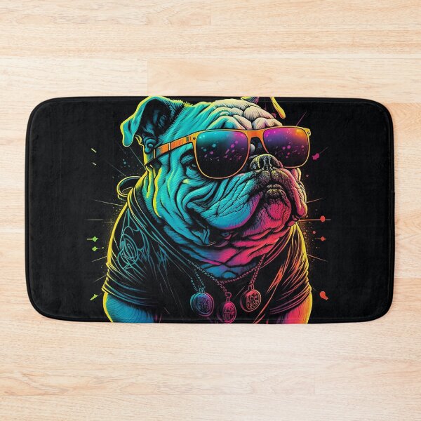 Item preview, Bulldog with Sunglasses designed and sold by GummywormDesign.
