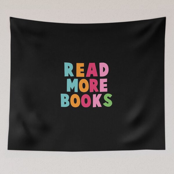 Item preview, Read More Books Colorful Quote  designed and sold by InnaPo ⭐⭐⭐⭐⭐.
