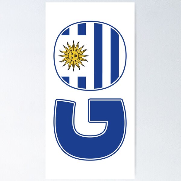 Item preview, Go Uruguay | BG White designed and sold by Oliveirallan.