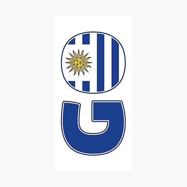 Item preview, Go Uruguay | BG White designed and sold by Oliveirallan.