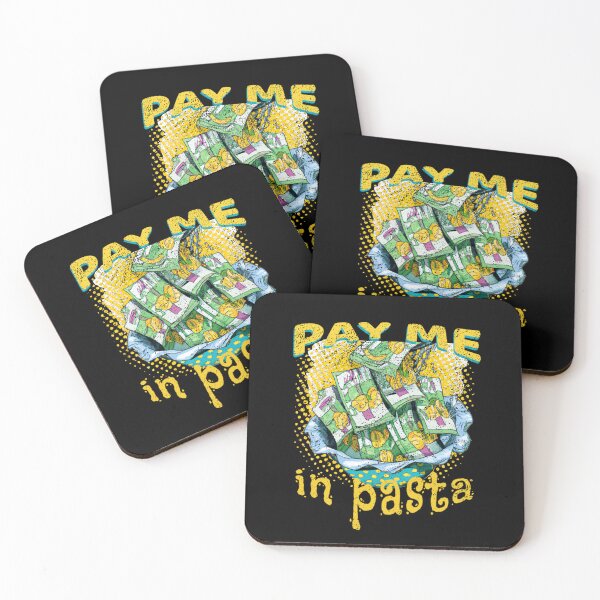 Item preview, Pay Me in Pasta designed and sold by GrumpyFella.