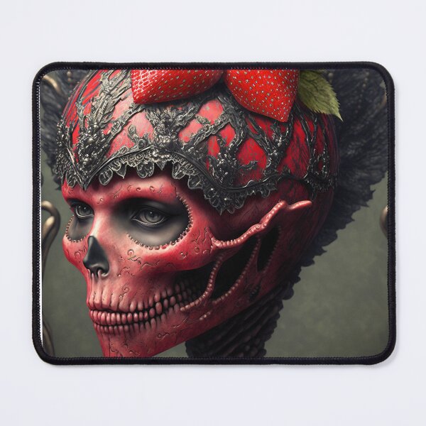 Item preview, Strawberry Gothic Skull designed and sold by harborhouse55.
