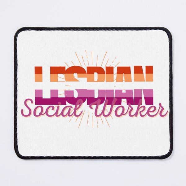 Item preview, Lesbian Social Worker designed and sold by holyqueerit.