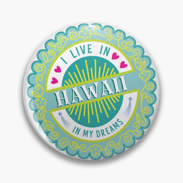 Item preview, I Live in Hawaii In My Dreams designed and sold by pegpennyworth.