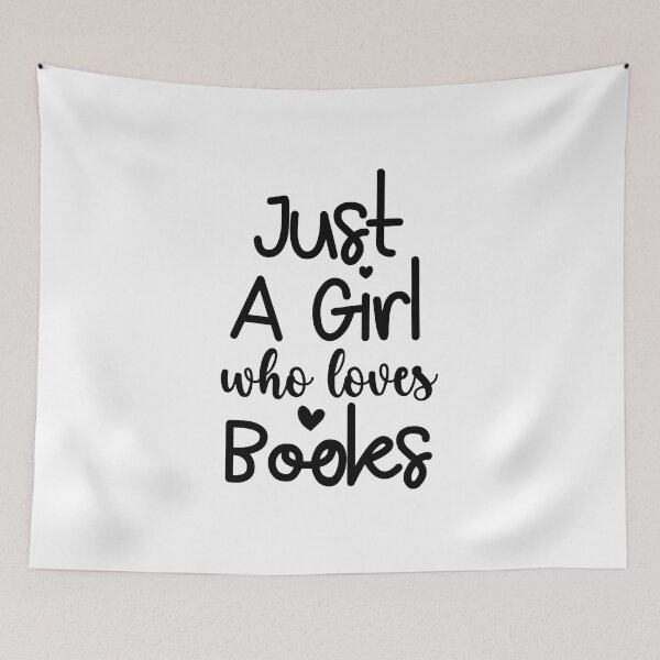 Item preview, Just a Girl Who Loves Books I Book Lover Gift Ideas designed and sold by younghopes.