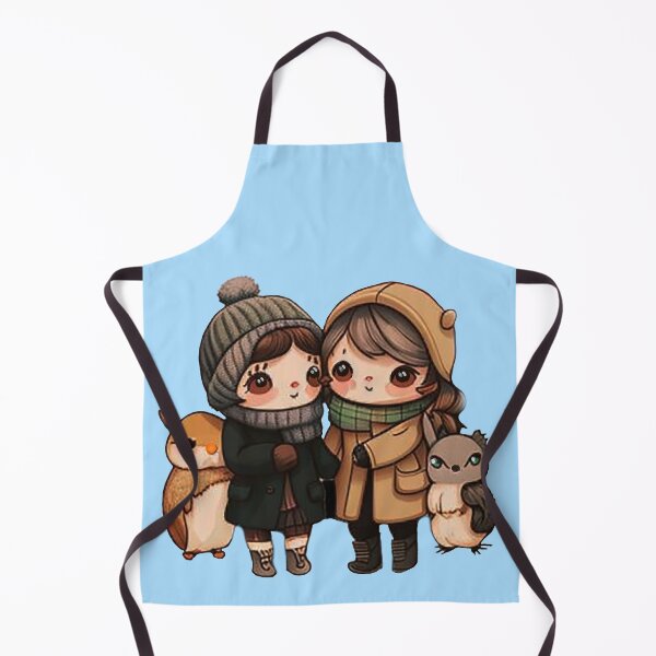 Item preview, WINTER FRIENDS HOLDING HANDS Mid journey Ai Art designed and sold by davidjulie.