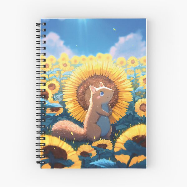Item preview, Groundhog in sunflowerfields designed and sold by ai-miilk.