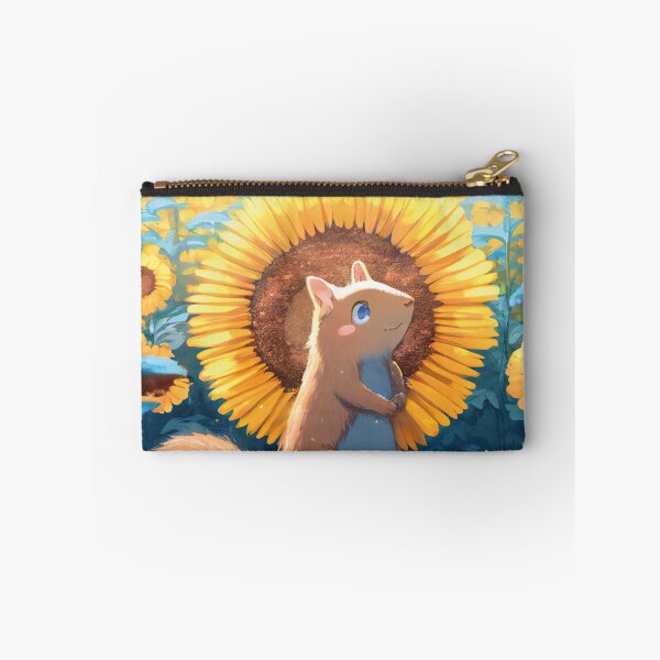 Item preview, Groundhog in sunflowerfields designed and sold by ai-miilk.
